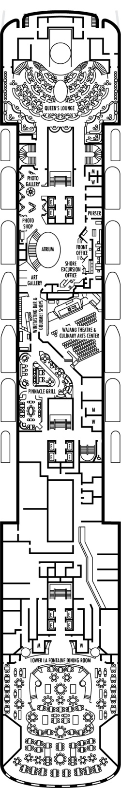 Deck 4: Promenade Deck