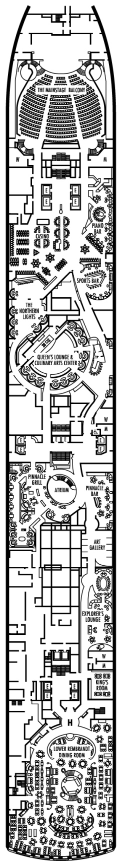 Deck 2: Lower Promenade Deck