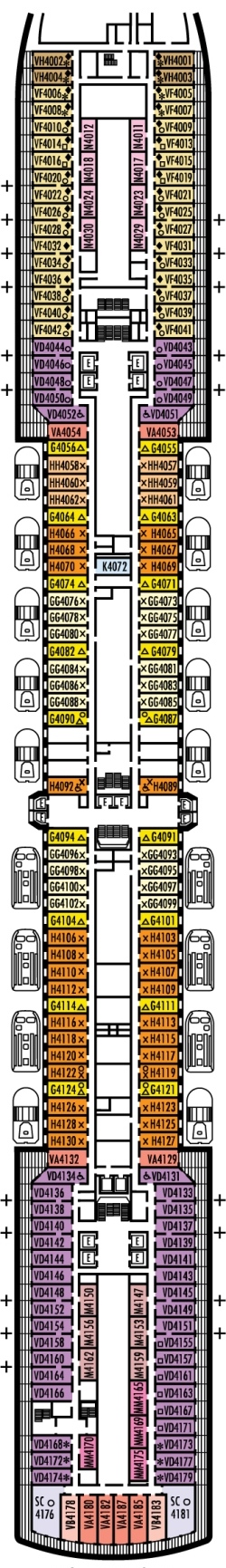 Deck 4: Upper Promenade Deck