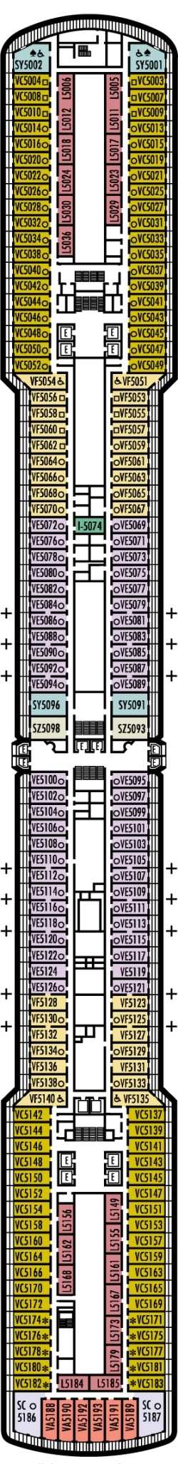 Deck 5: Verandah Deck