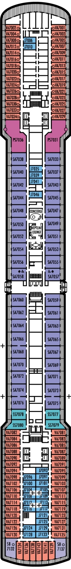 Deck 7: Rotterdam Deck