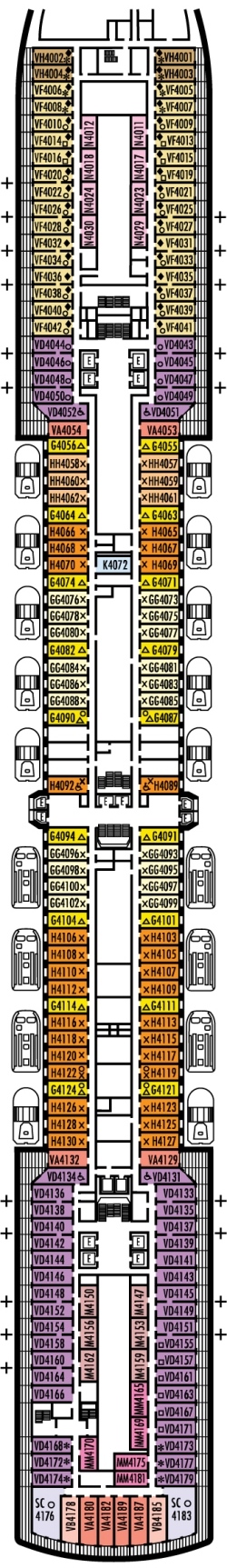 Deck 4: Upper Promenade Deck