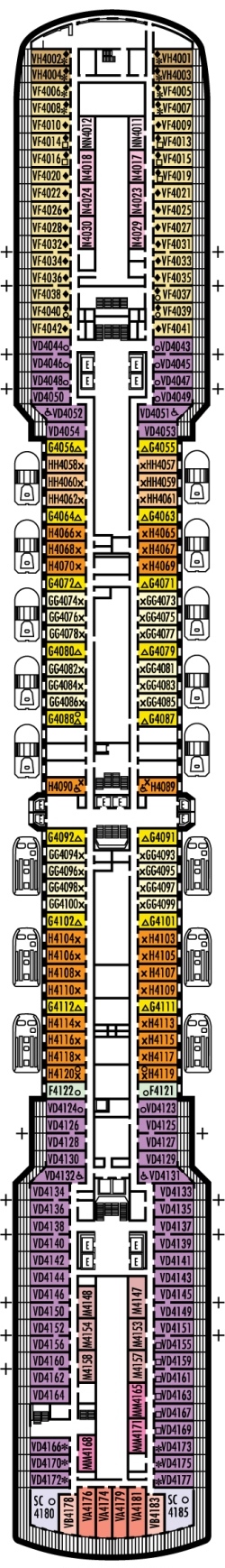 Deck 4: Upper Promenade Deck