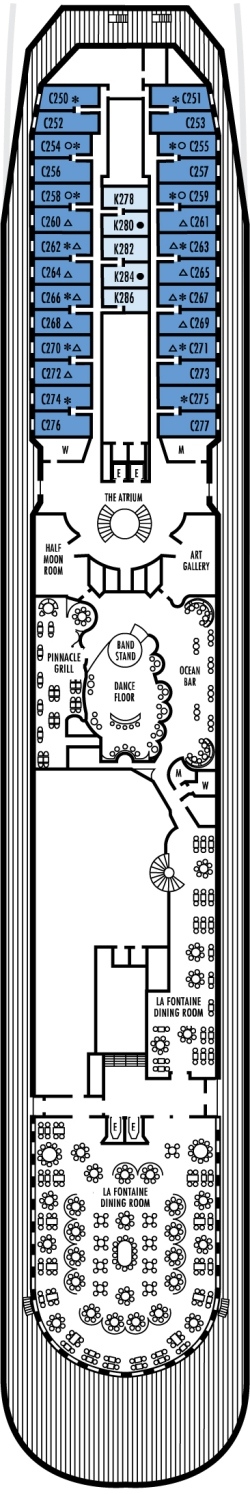 Deck 7: Lower Promenade Deck