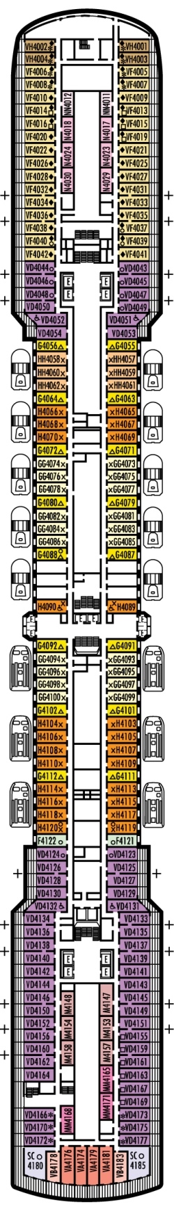 Deck 4: Upper Promenade Deck