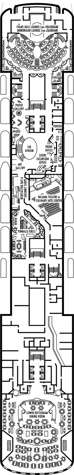 Deck 4: Promenade Deck